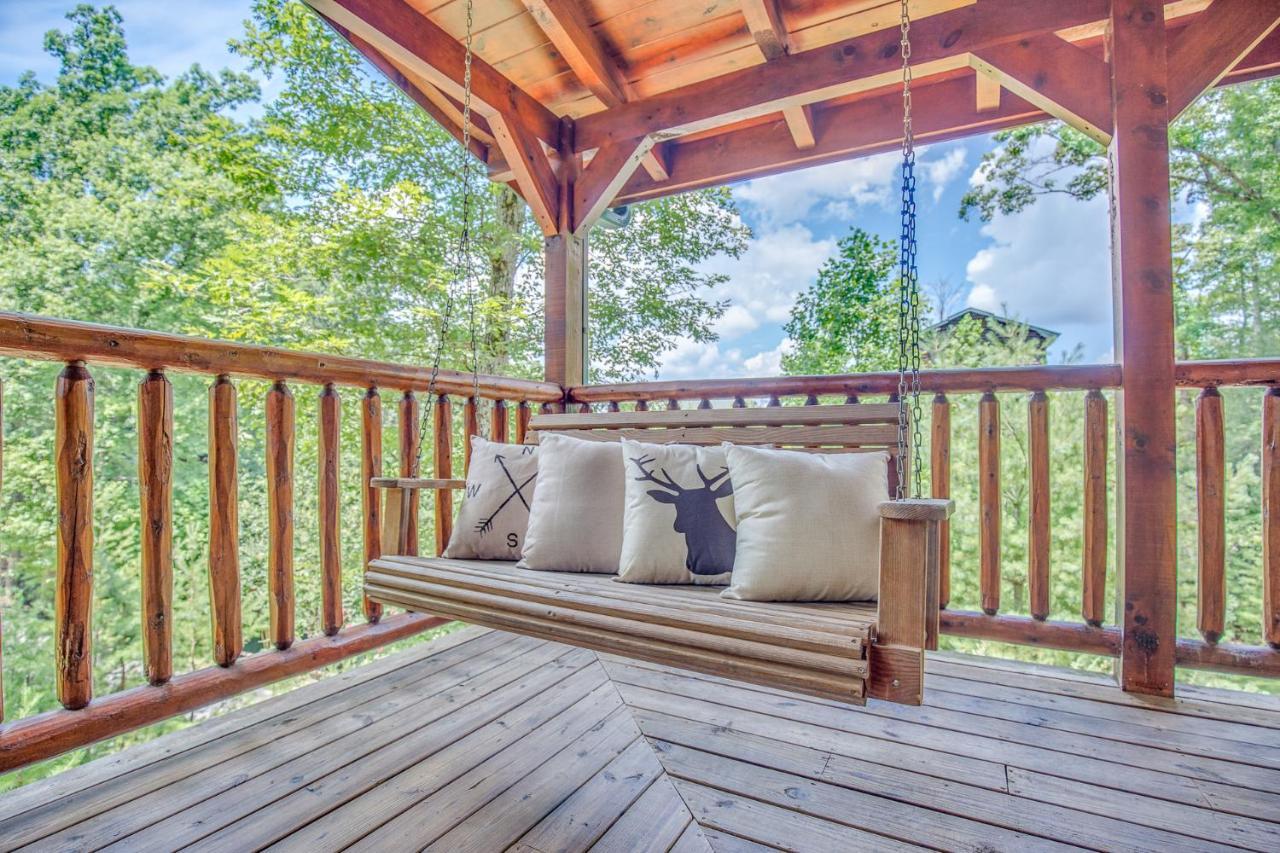 Вилла Hemlock Manor Гатлинбург Экстерьер фото