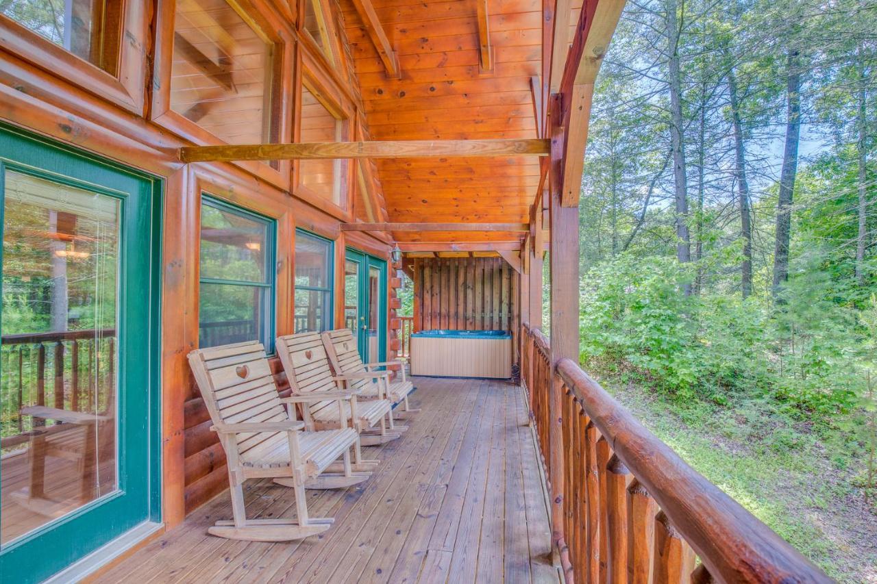 Вилла Hemlock Manor Гатлинбург Экстерьер фото